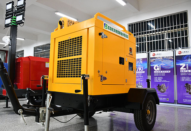 應急抗洪搶險移動水泵拖車3