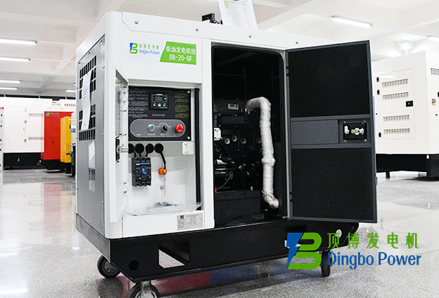 上柴20kW靜音箱式柴油發電機組5